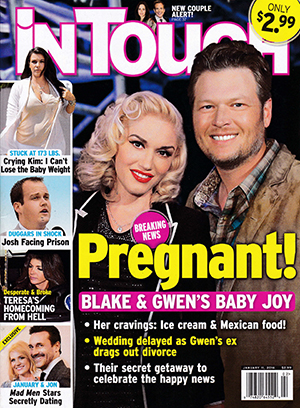 Illustration for article titled This Week In Tabloids: Motherfucker, Gwen Stefani Is Pregnant and Blake Is the Father